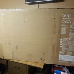 Tv Samsung 55", Q80A, 2021 Model, Slim, HDR, Alexa, Google, Excellent 
