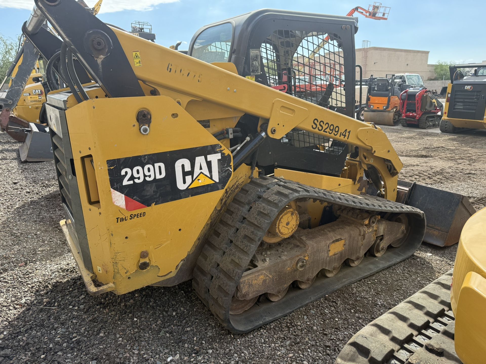 2014 Cat 299D Skid Steer