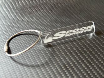 Spoon Sports Honda Civic S2000 NSX JDM Acrylic Key Chain