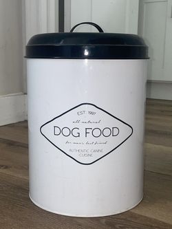 Dog Food Container
