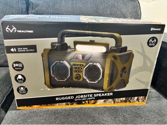 Realtree rugged jobsite speaker