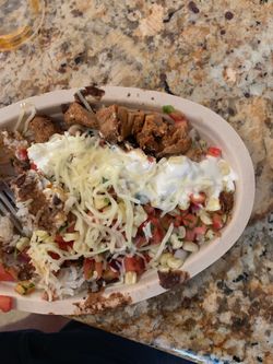 Chipotle bowl