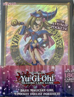 Yu-Gi-Oh Dark Magician Girl 9 Pocket Duelist Portfolio