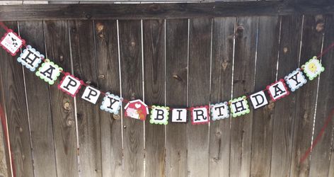 Birthday banners and party supplies