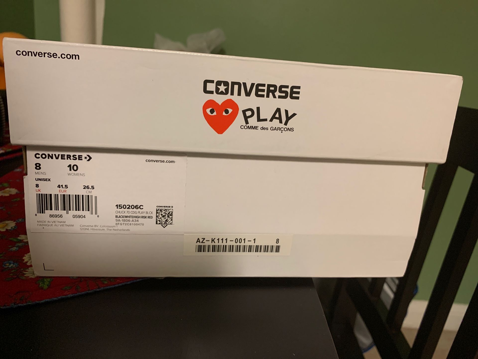 Brand new(DeadStock) CDG Converse
