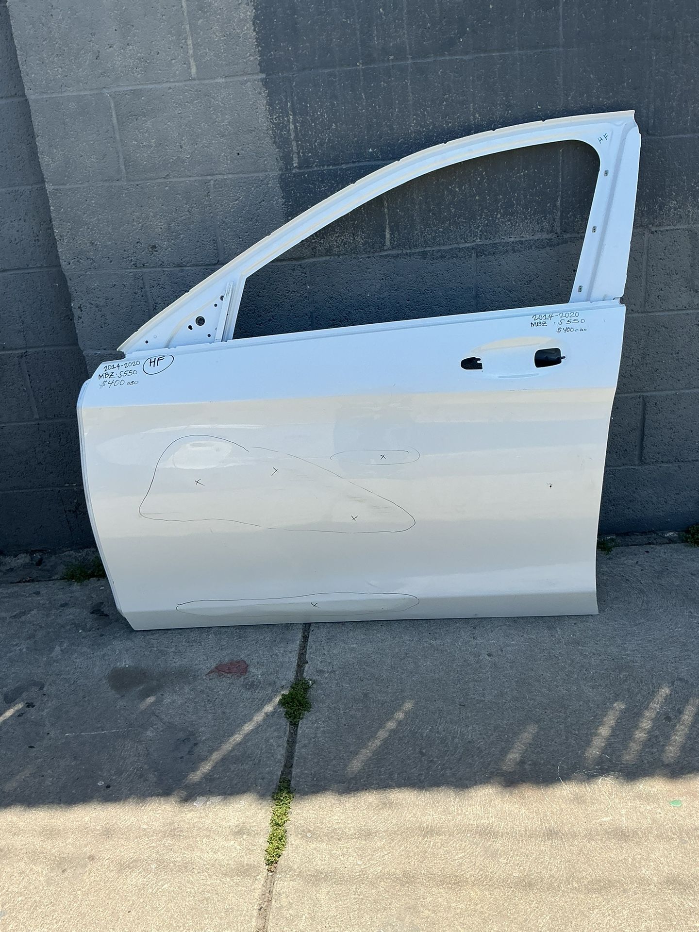 2014 - 2020 Mercedes S 550 Front Driver Door OEM