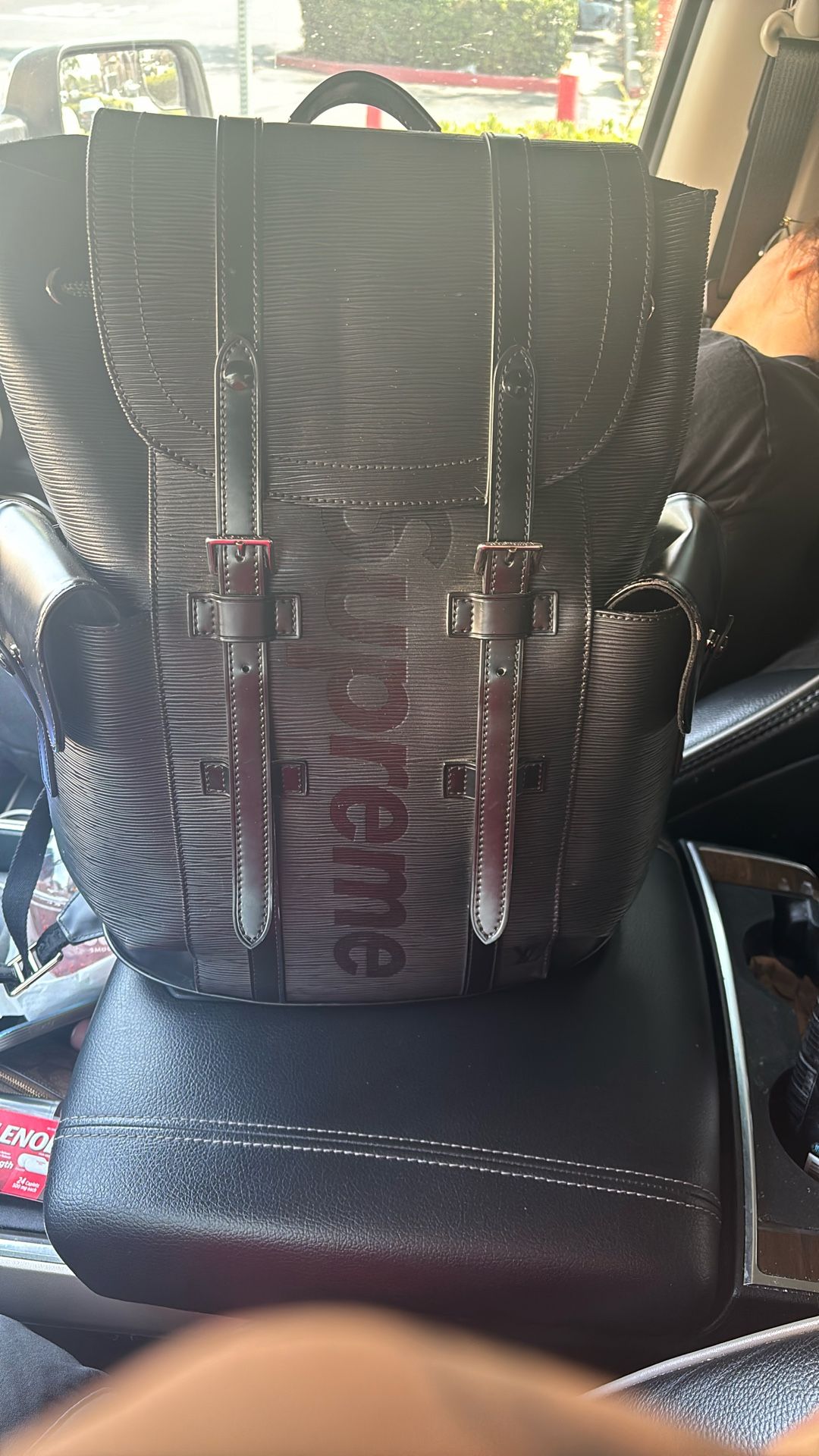 Lv X Supreme Collab Backpack