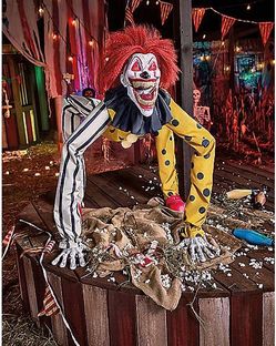 Spirit Halloween 2026 Carnival Creeper Clown Animatronic