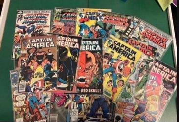 1980s Bronze Age Captain America Comics