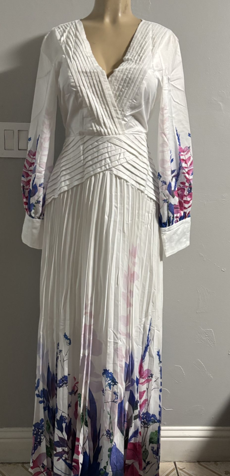 Vestido Largo Floral