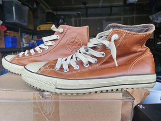 👟 Converse All Star Leather High Top Sneakers
📏 Men's Size 12