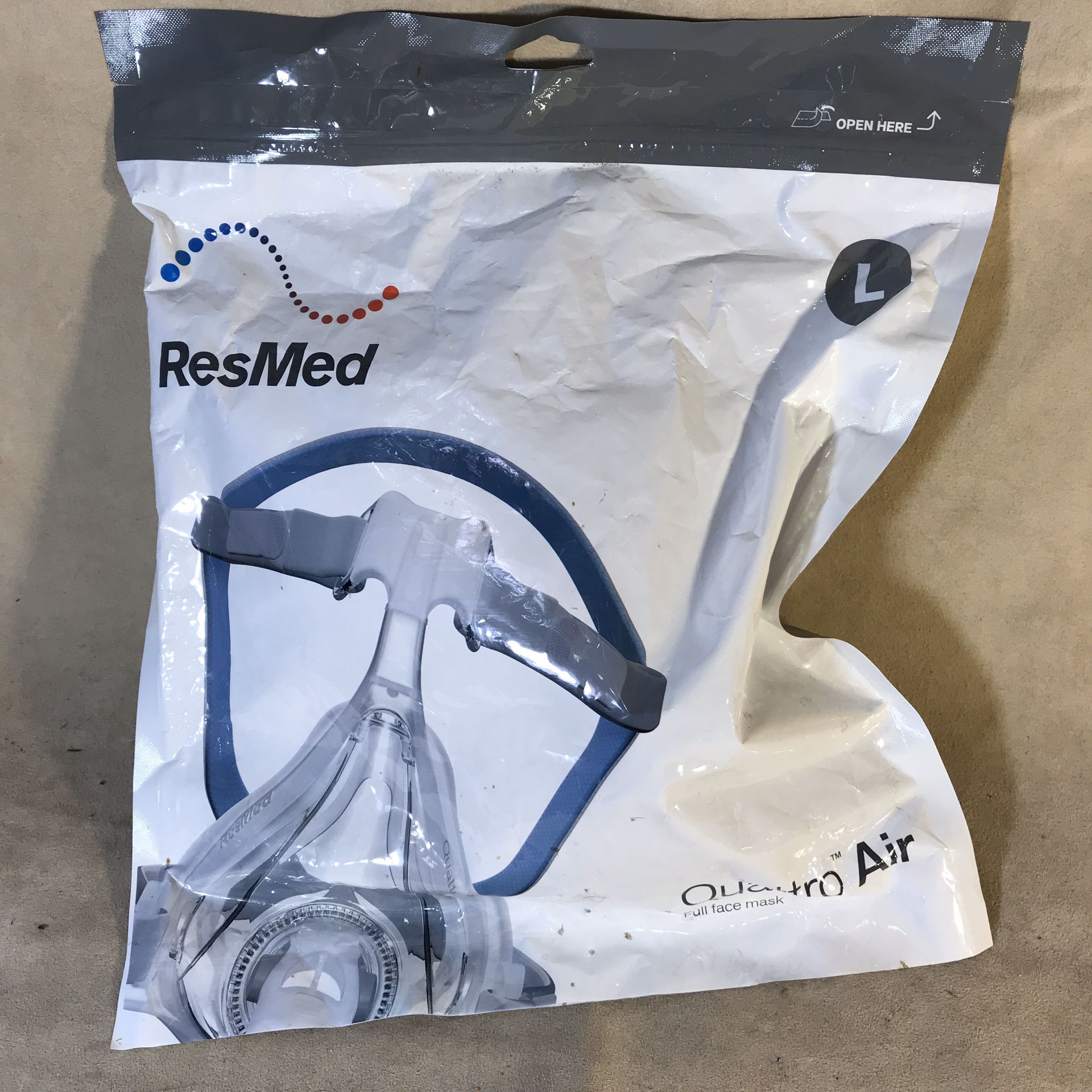 ResMed 62703 Quattro Air Full Face Mask Size Large