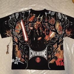 Civil Regime x Star Wars Wyyrlok Shirt - Size XL