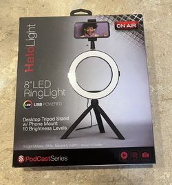 New 8 Inch Led Halo Ring Light.
