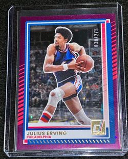 Julius Erving Purple Cosmos Parallel /275