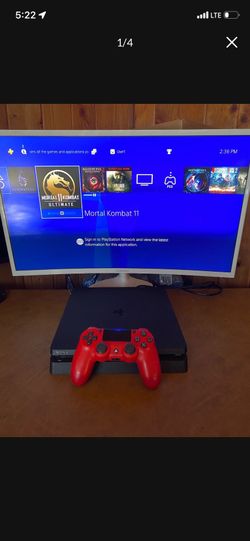 Ps4 slim 1tb w controller