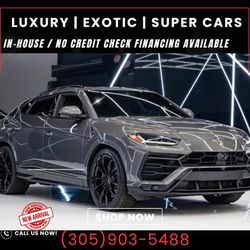 2022 LAMBORGHINI URUS  GRIGIO KERES EXTERIOR NO CREDIT CHECK!!!!!!