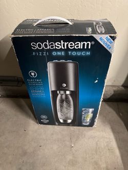 SodaStream Fizzi One Touch Electric Sparkling Water Maker