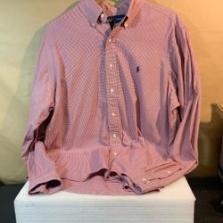 Ralph Lauren Classic Fit Long Sleeve Shirt (16-1/2-Large