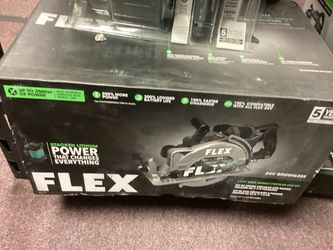 FLEX 24V Brushless 7 1/4” Rear Handle Circular Saw (KIT) $300