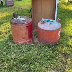 Vintage Gas Cans
