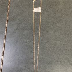 10k Cuban Link Necklace with Pendant 