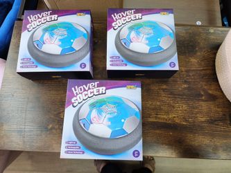 3x Hover Soccer Light-Up Ball
Light up 
Rechargeable 
Hover technology