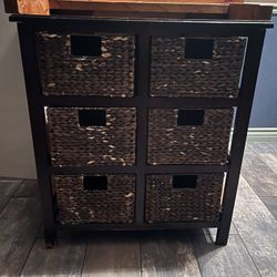 Mini Wicker Basket Drawers