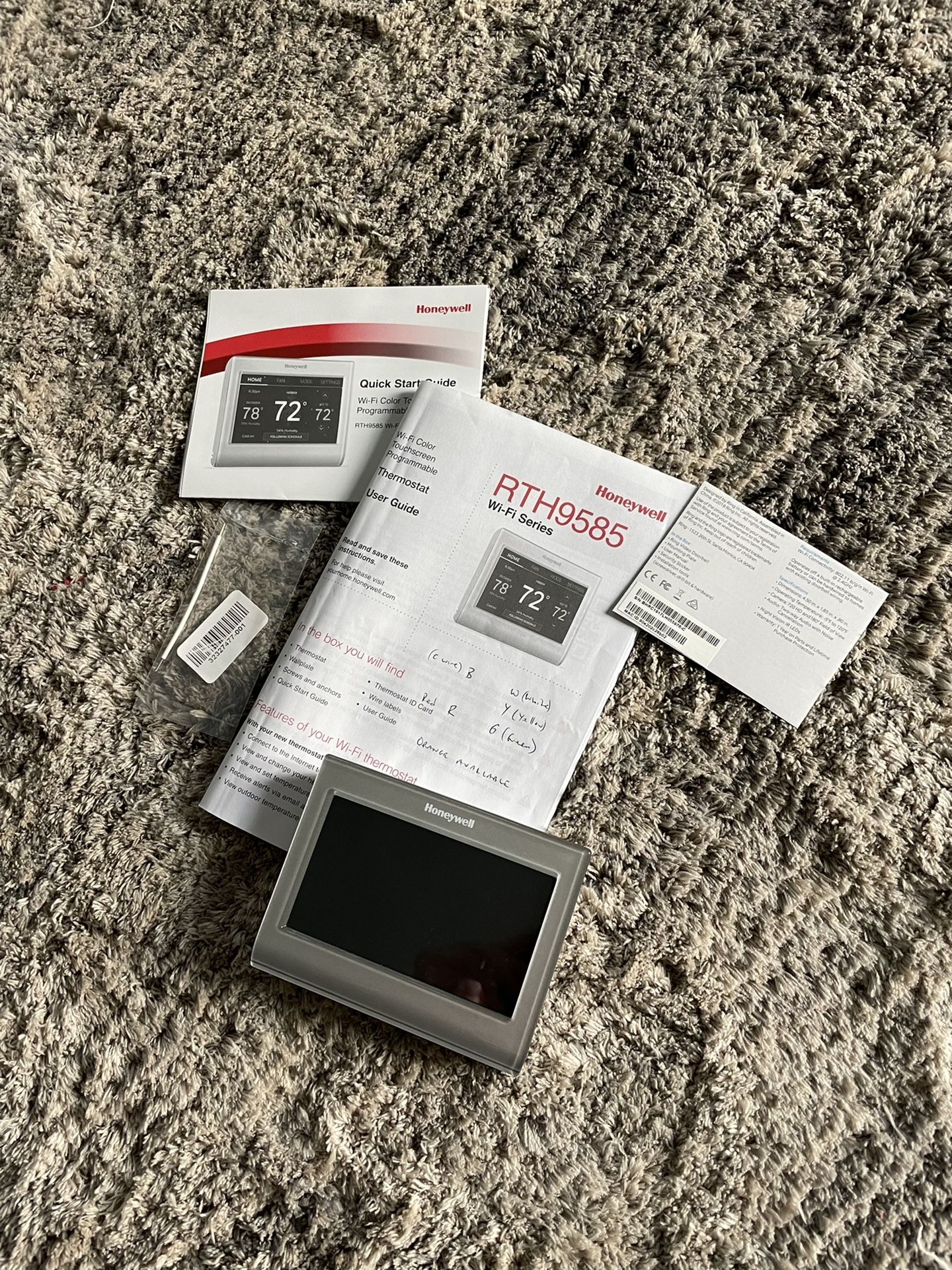 Honeywell Wi-fi Thermostat