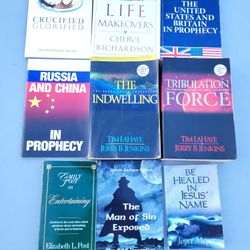 Lot T paperback books. lot of 9 books.