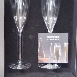 Waterford Champagne Flutes (2)
