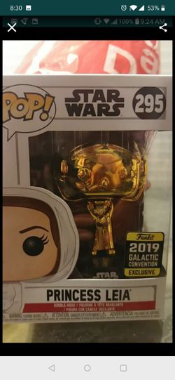 Princess leia star wars funko pop