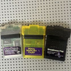 Game Shark Pro Lot Of 3 For Gameboy 