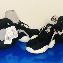 Adidas “Crazy BYW” Highs Black/Wht/Orange