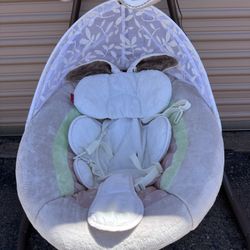 Fisher Price Cradle 'n Swing, My Little Snugabunny “power cord included”