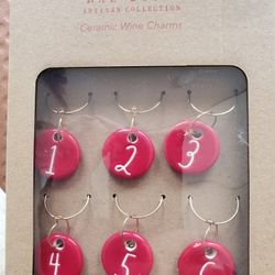 Rae Dunn New Wine Marker Charms