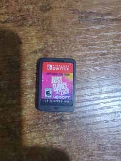 Nintendo switch game Just dance 2020