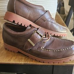 Polo Ralph Lauren Leather Ranger Buckle Shoes