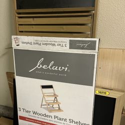 3 Tier Foldable Plant Shelves