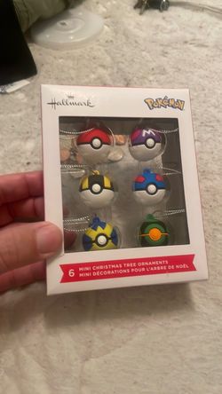 Pokeman Christmas ornaments