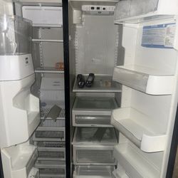 Washer Dryer With Pedestal, Refrigerator, Gas Stove