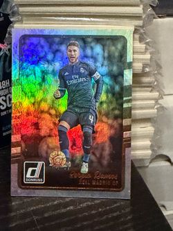 2016-17 Panini Donruss Soccer Sergio Ramos Spain Holo Real Madrid