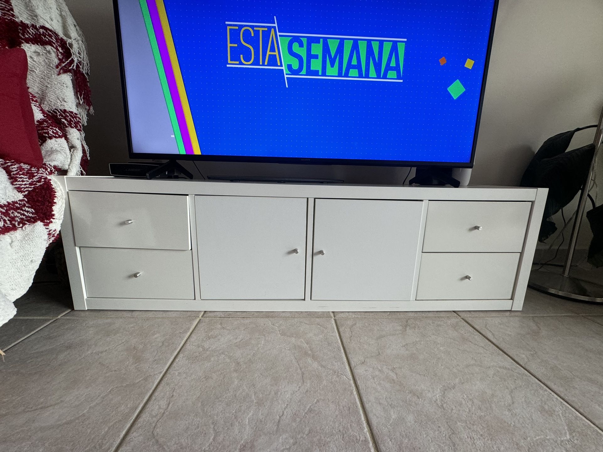 IKEA white armoire, Tv