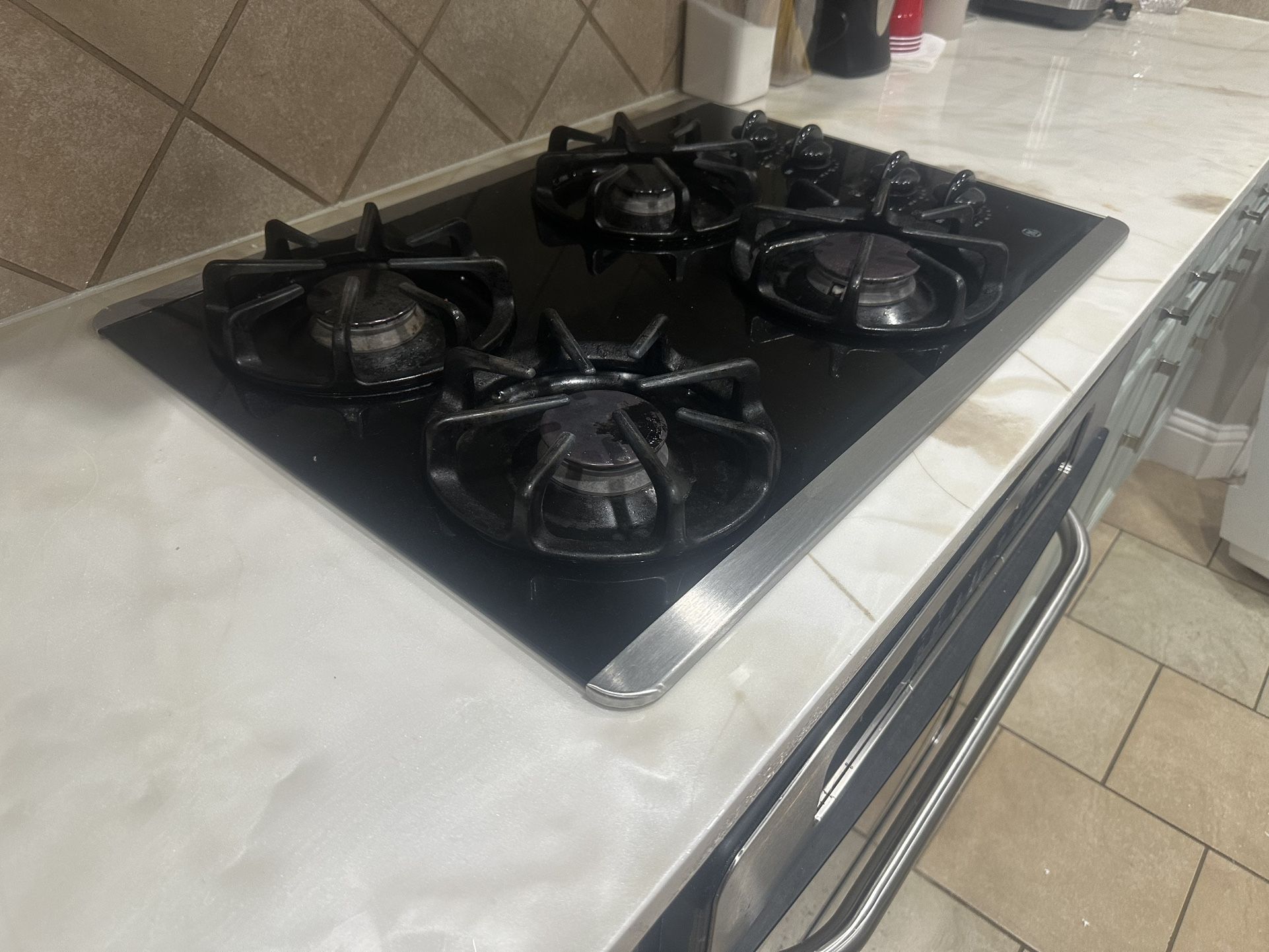 Cooktop And Wall Oven In Good Sharpe