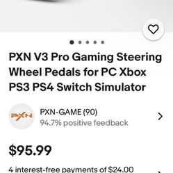 Gaming Wheel 