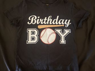 Baseball Themed Birthday T~shirt