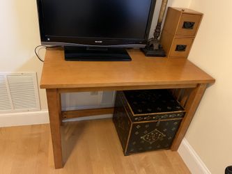 Staples Hard Wood Desk