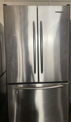 Kitchen Aid 3 Door Stainless Steel Fridge
