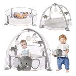 Crisschirs 5-in-1 XL Large Baby Gym & Ball Pit