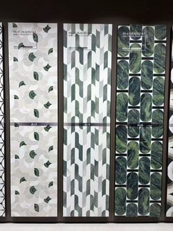 Flower world ceramic tile 600x1200 artist